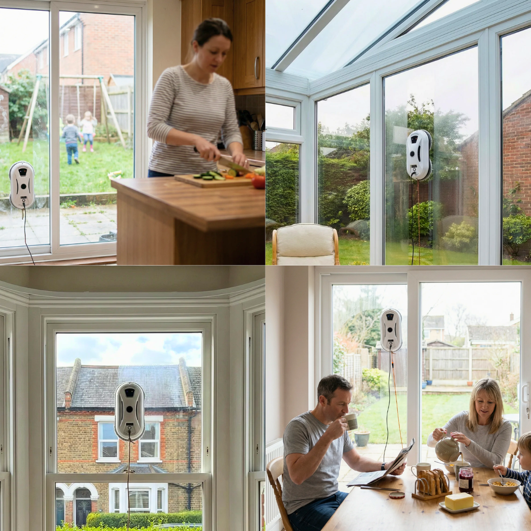 GlintBot™ - Professional Window Cleaning Robot