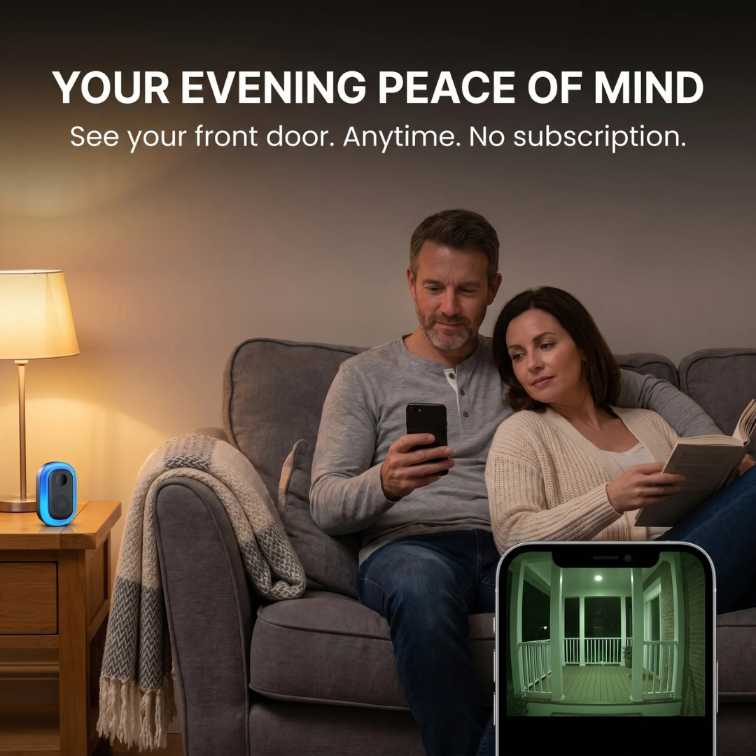 SafeView™ | Smart Video Doorbell | See Who's at Your Door. No Subscription. No Catch.